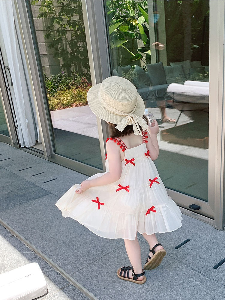 Vestido Cherry Cream